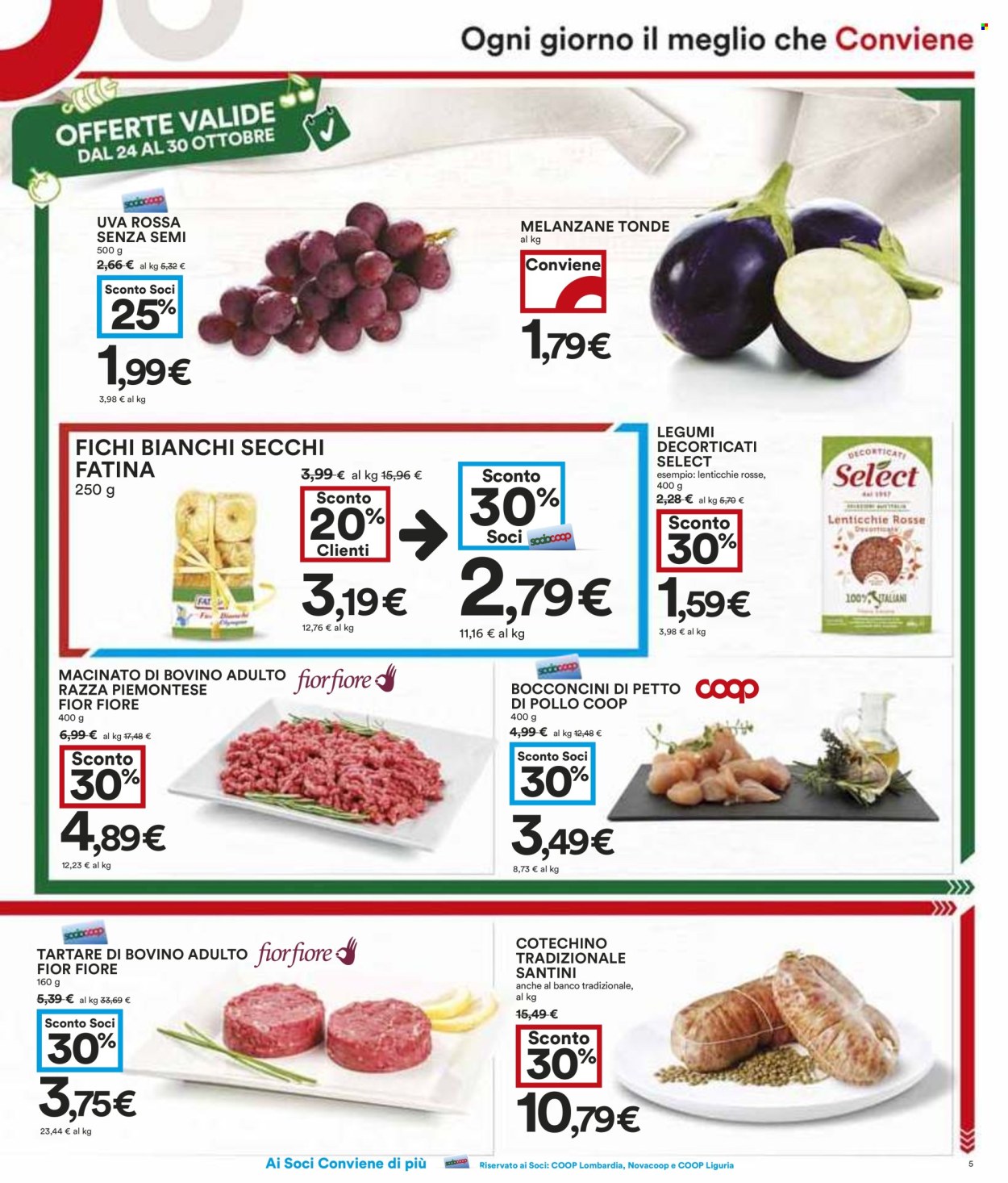 Volantino Coop - 17/10/2024 - 30/10/2024. Pagina 5