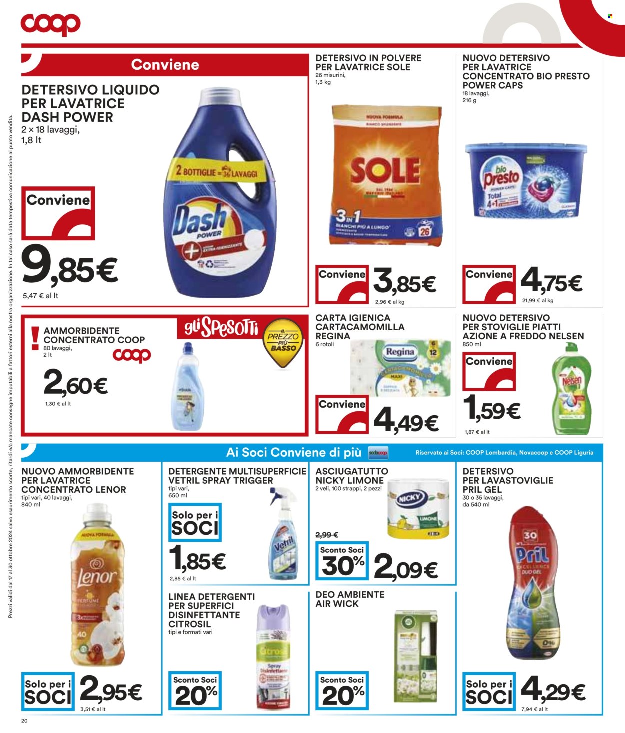 Volantino Coop - 17/10/2024 - 30/10/2024. Pagina 20