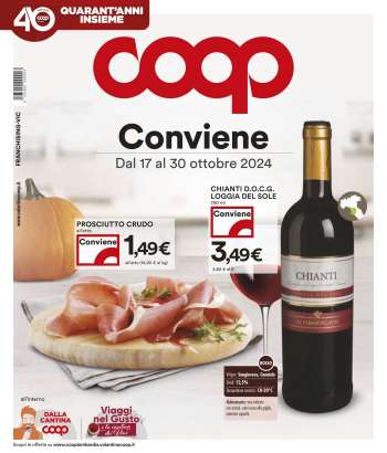 Volantino Coop - 17/10/2024 - 30/10/2024.