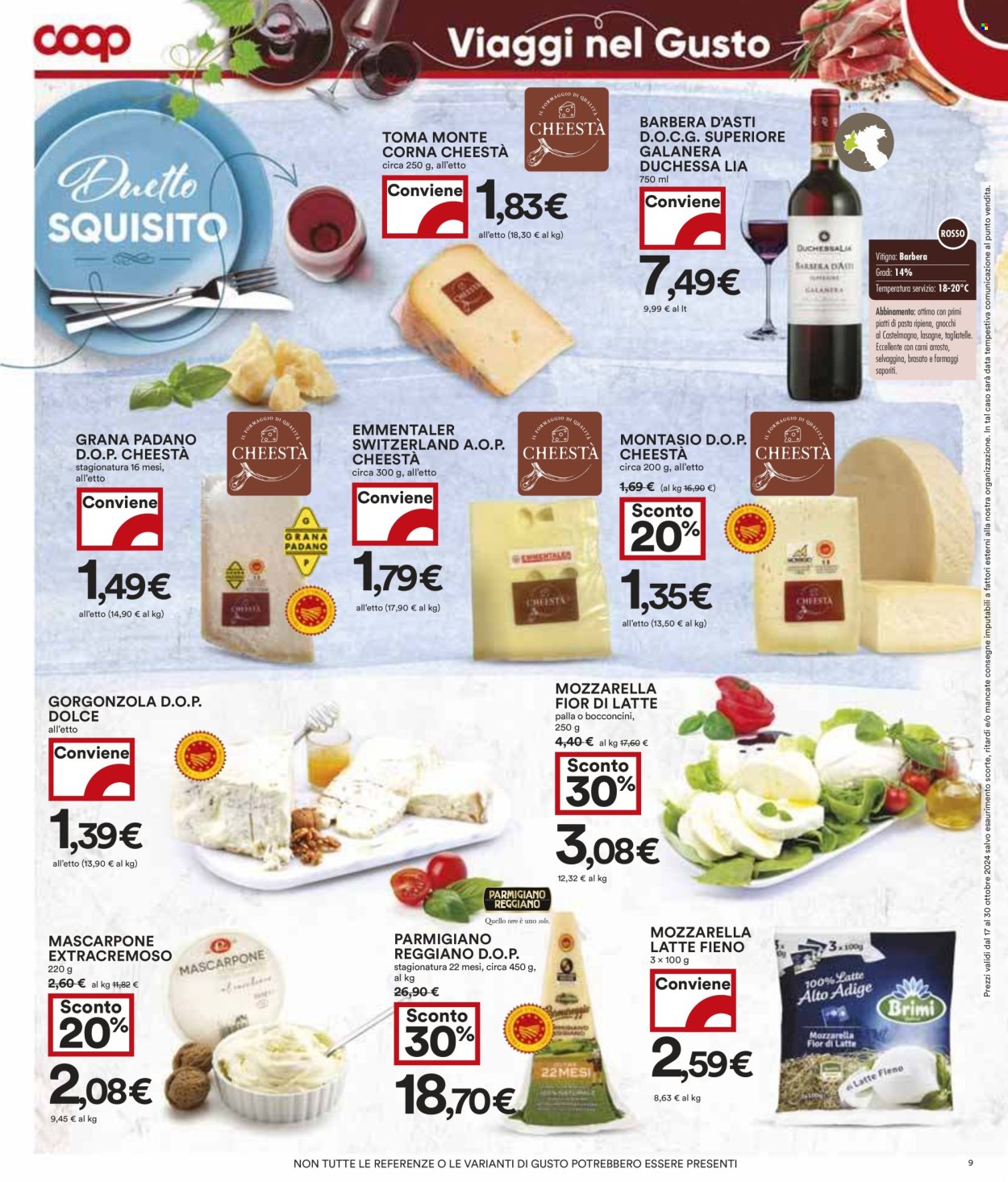 Volantino Coop - 17/10/2024 - 30/10/2024. Pagina 9