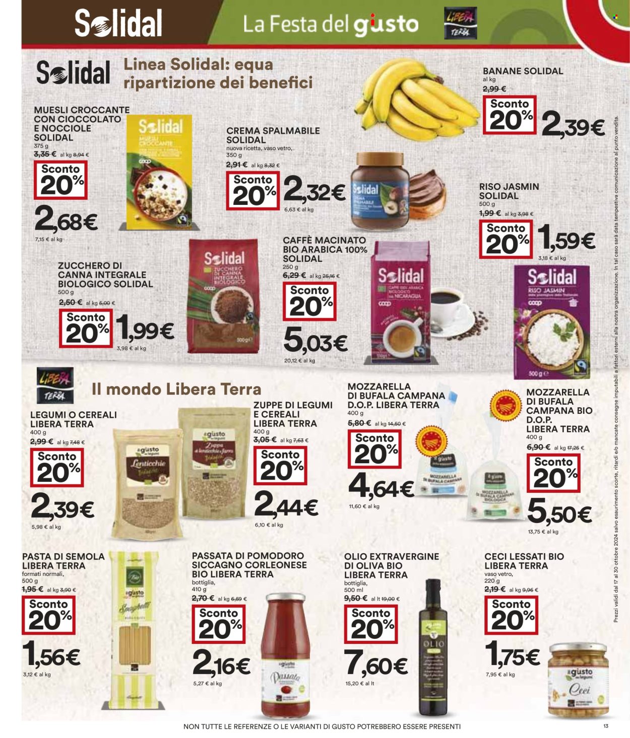 Volantino Coop - 17/10/2024 - 30/10/2024. Pagina 13