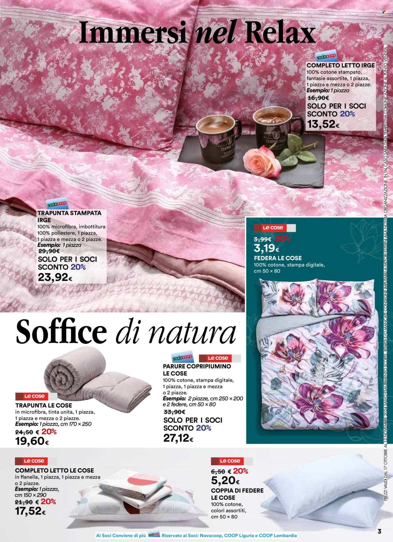 Volantino Coop - 17/10/2024 - 13/11/2024. Pagina 3