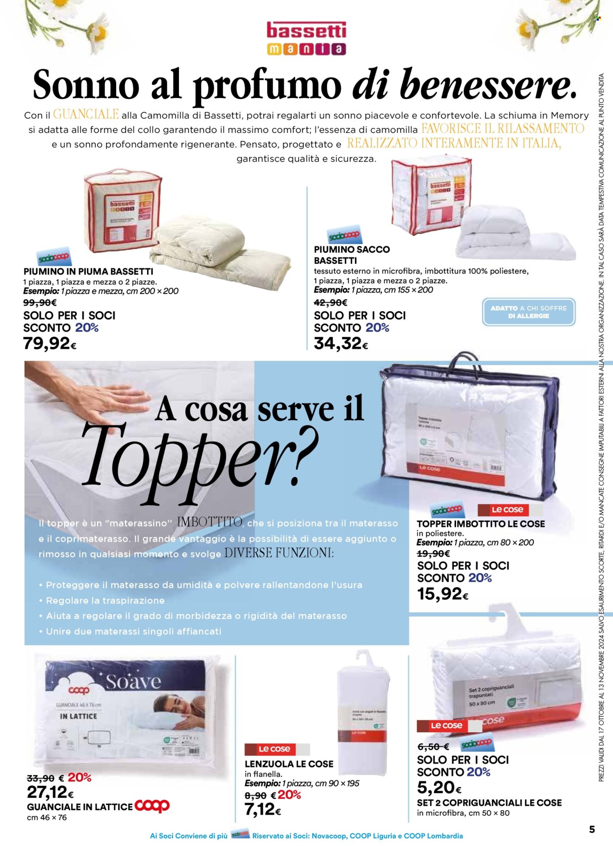 Volantino Coop - 17/10/2024 - 13/11/2024. Pagina 5