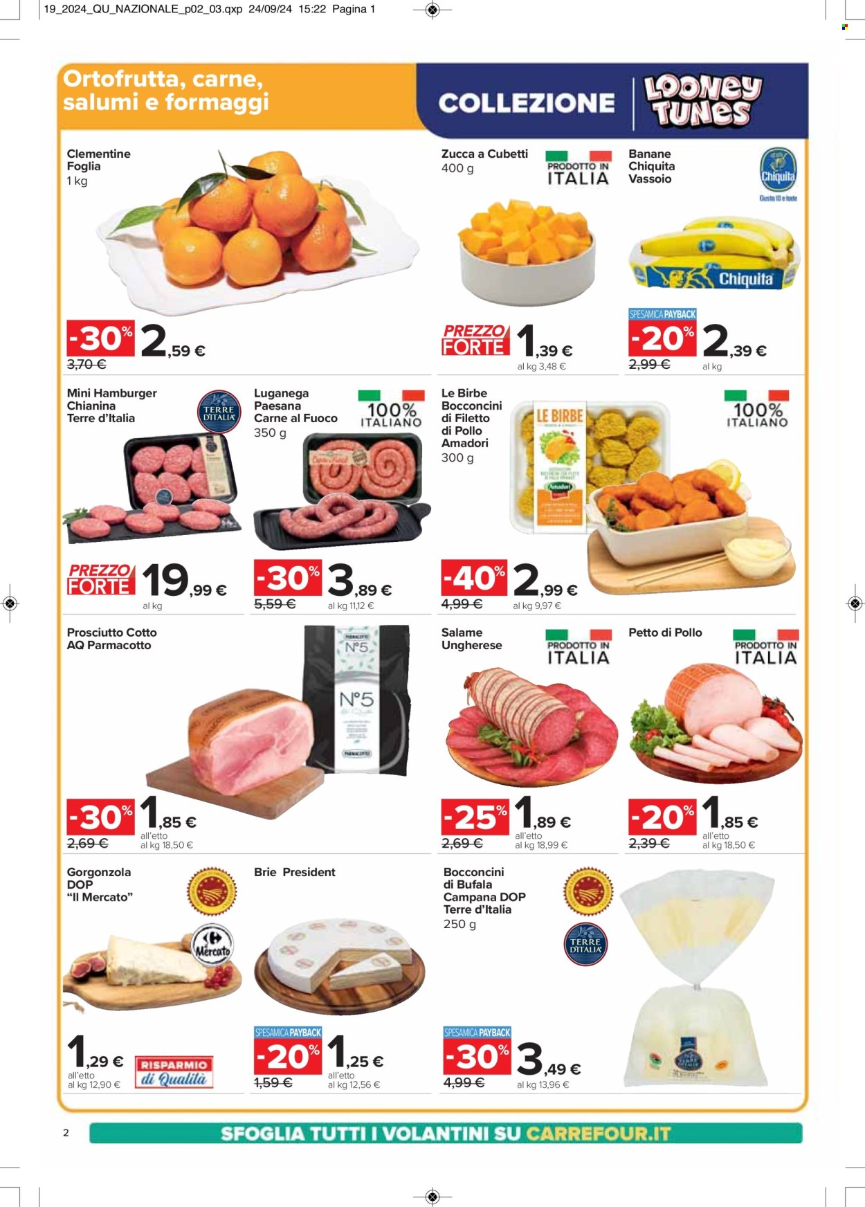 Volantino Carrefour - 17/10/2024 - 29/10/2024. Pagina 4