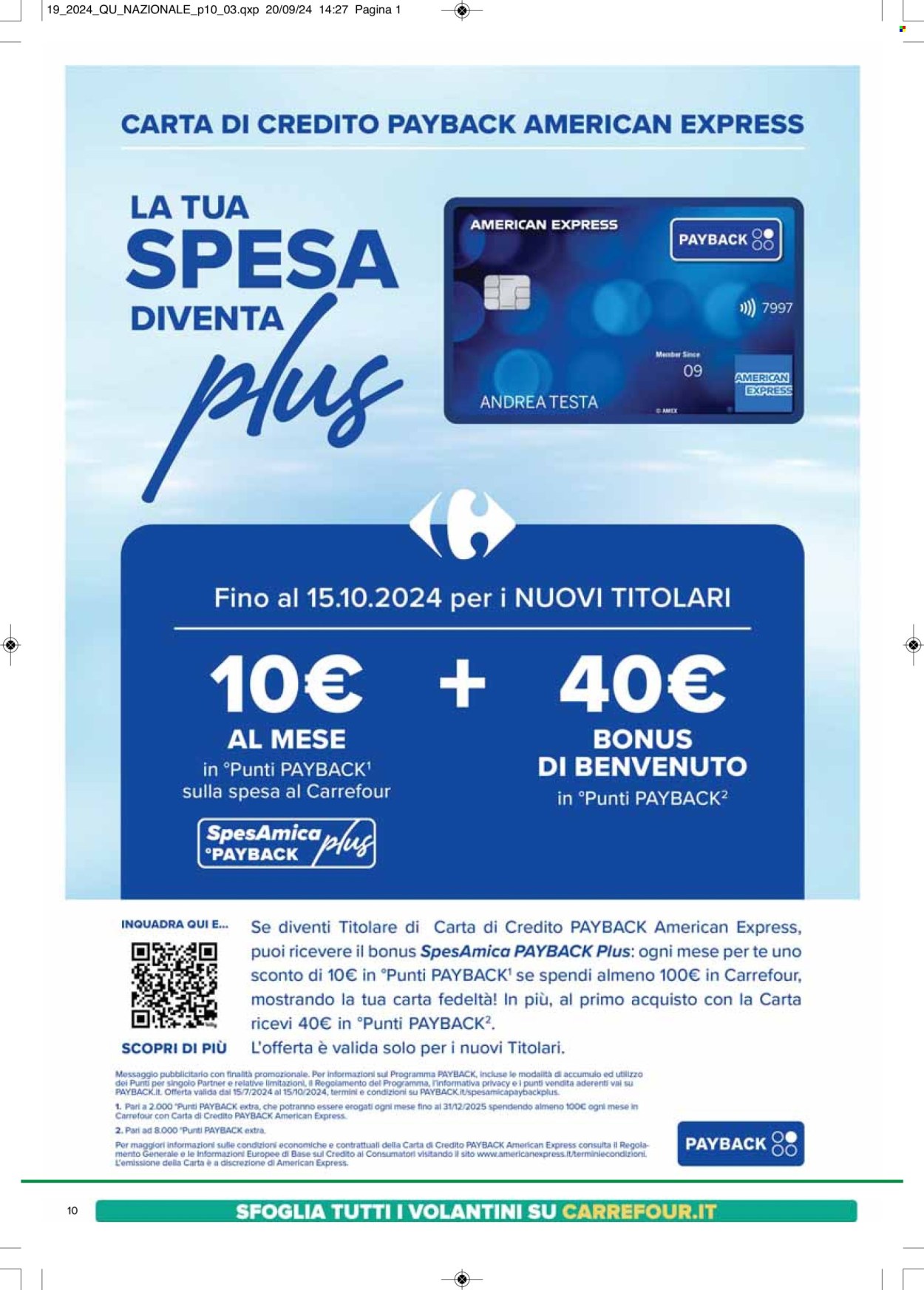 Volantino Carrefour - 17/10/2024 - 29/10/2024. Pagina 12