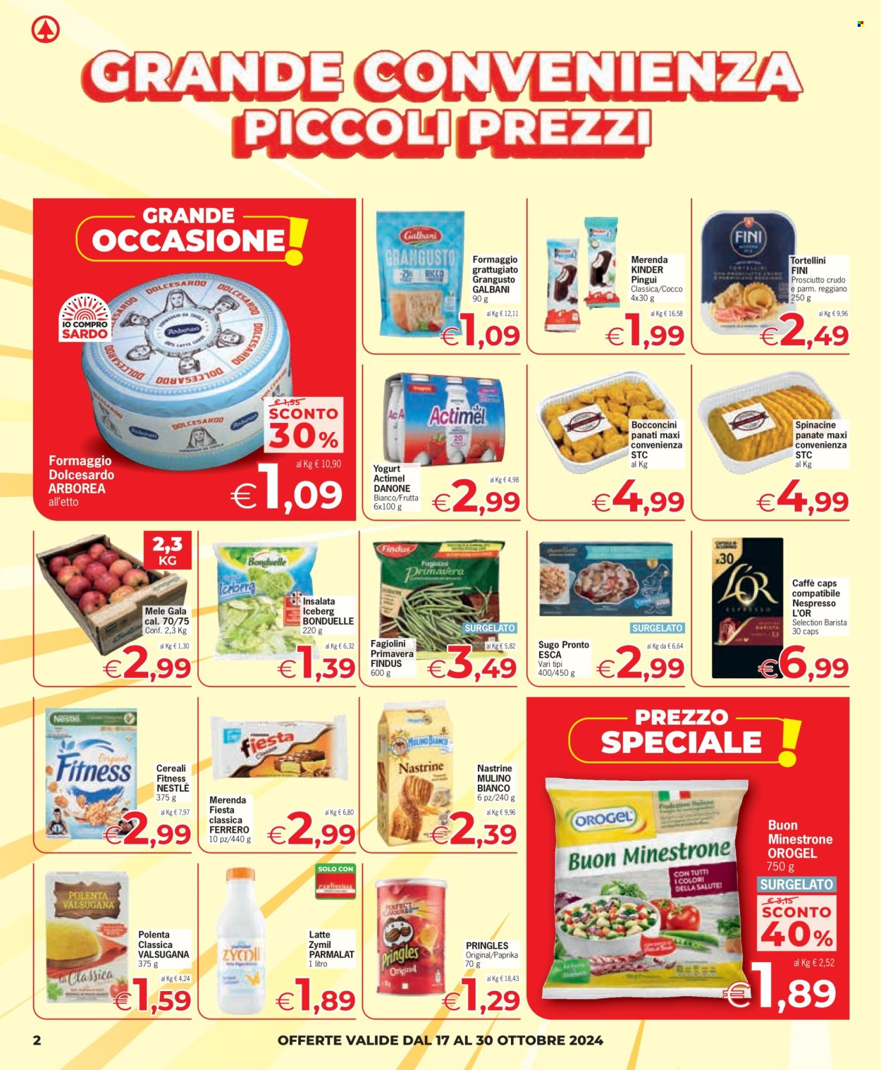 Volantino Eurospar - 17/10/2024 - 30/10/2024. Pagina 2