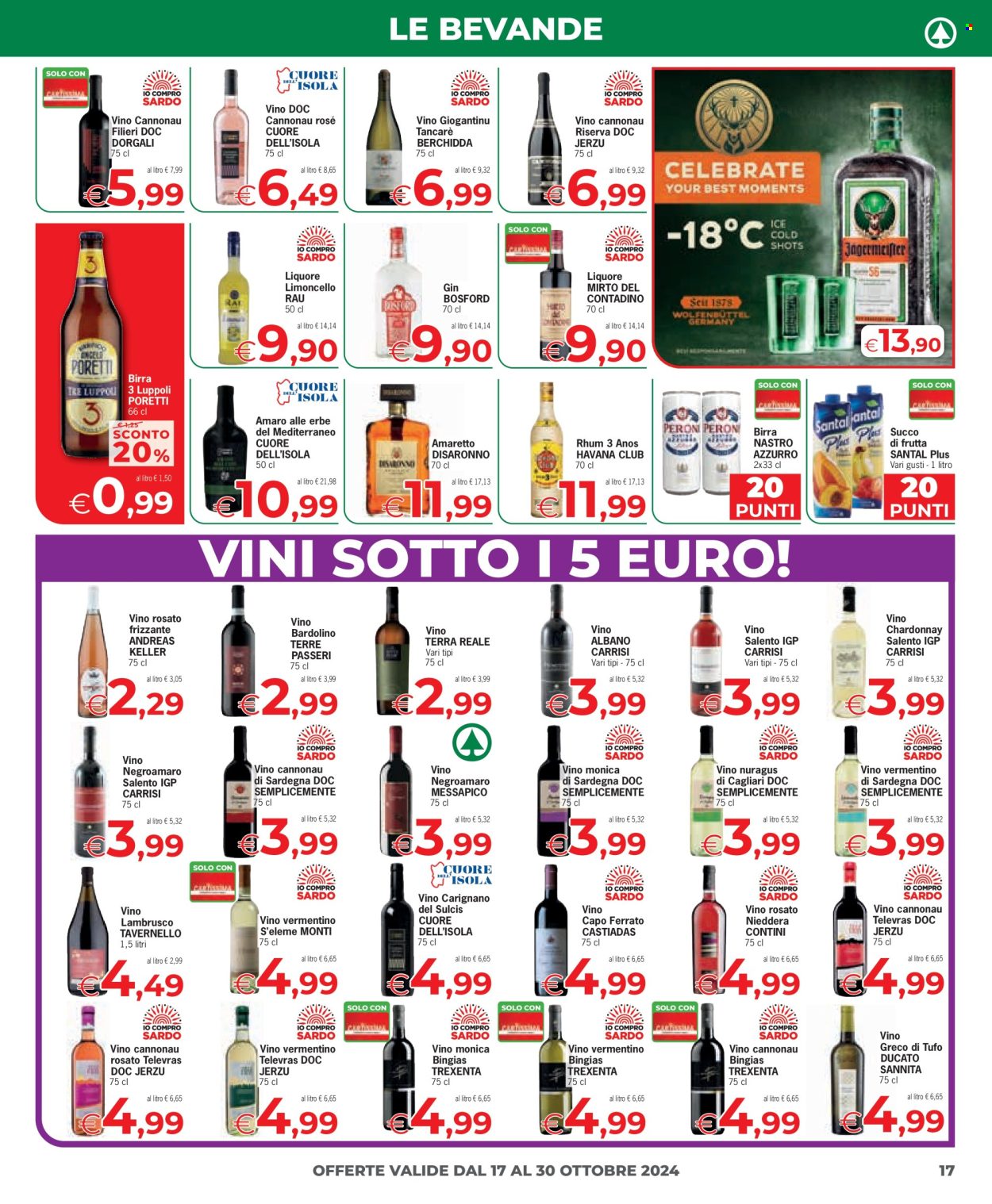 Volantino Eurospar - 17/10/2024 - 30/10/2024. Pagina 17