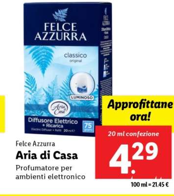 Felce Azzurra Aria di Casa