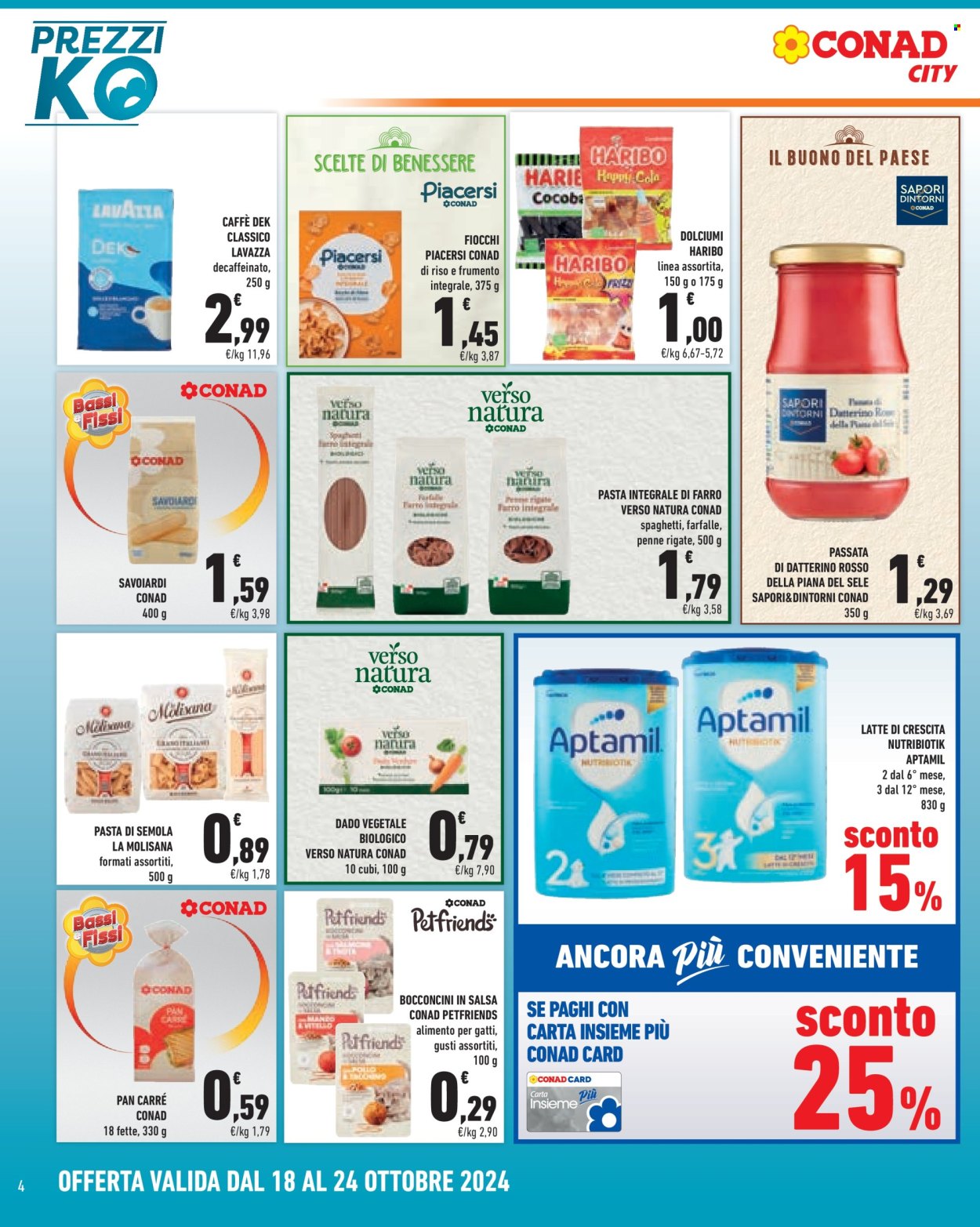 Volantino Conad City - 18/10/2024 - 24/10/2024. Pagina 4