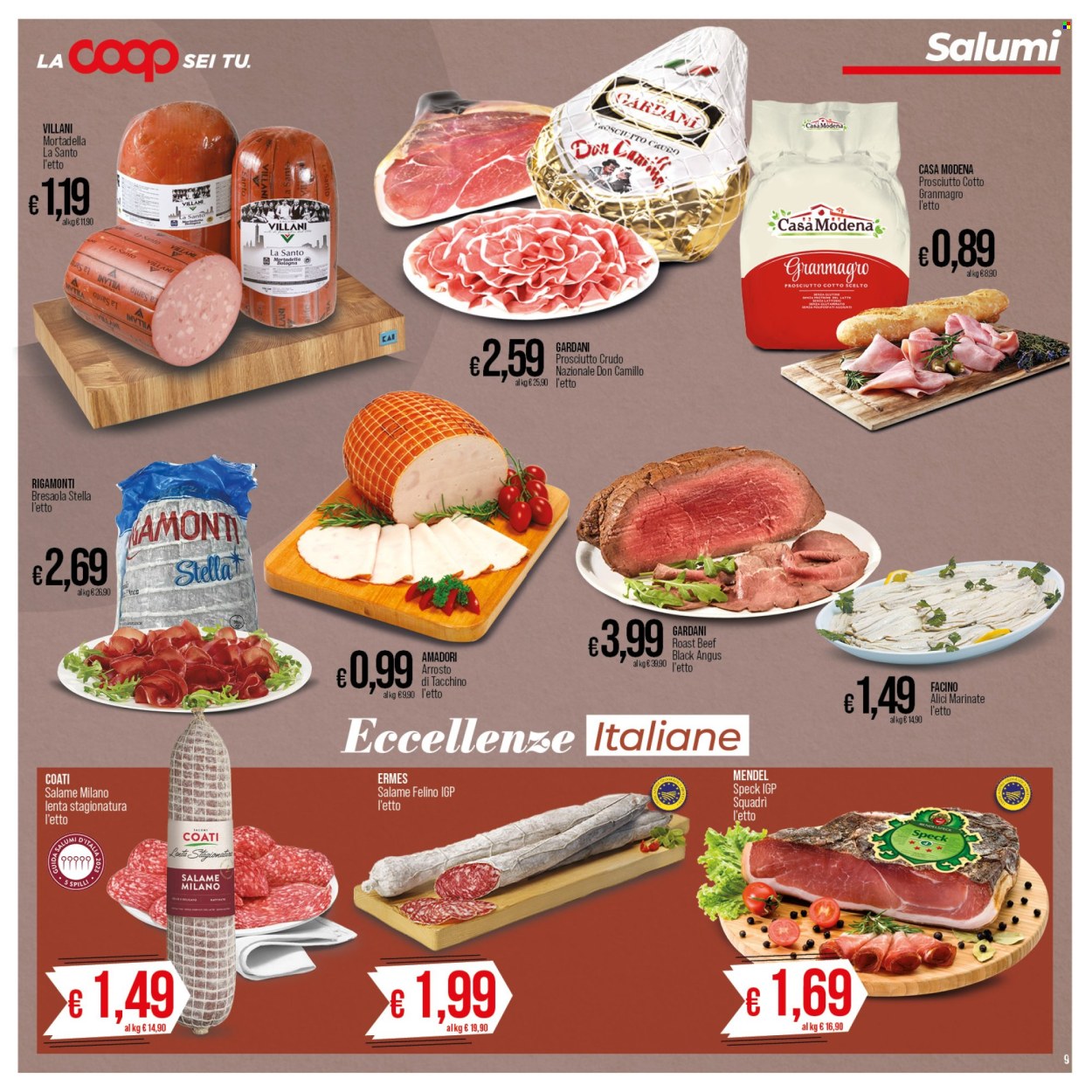 Volantino Coop - 18/10/2024 - 28/10/2024. Pagina 9