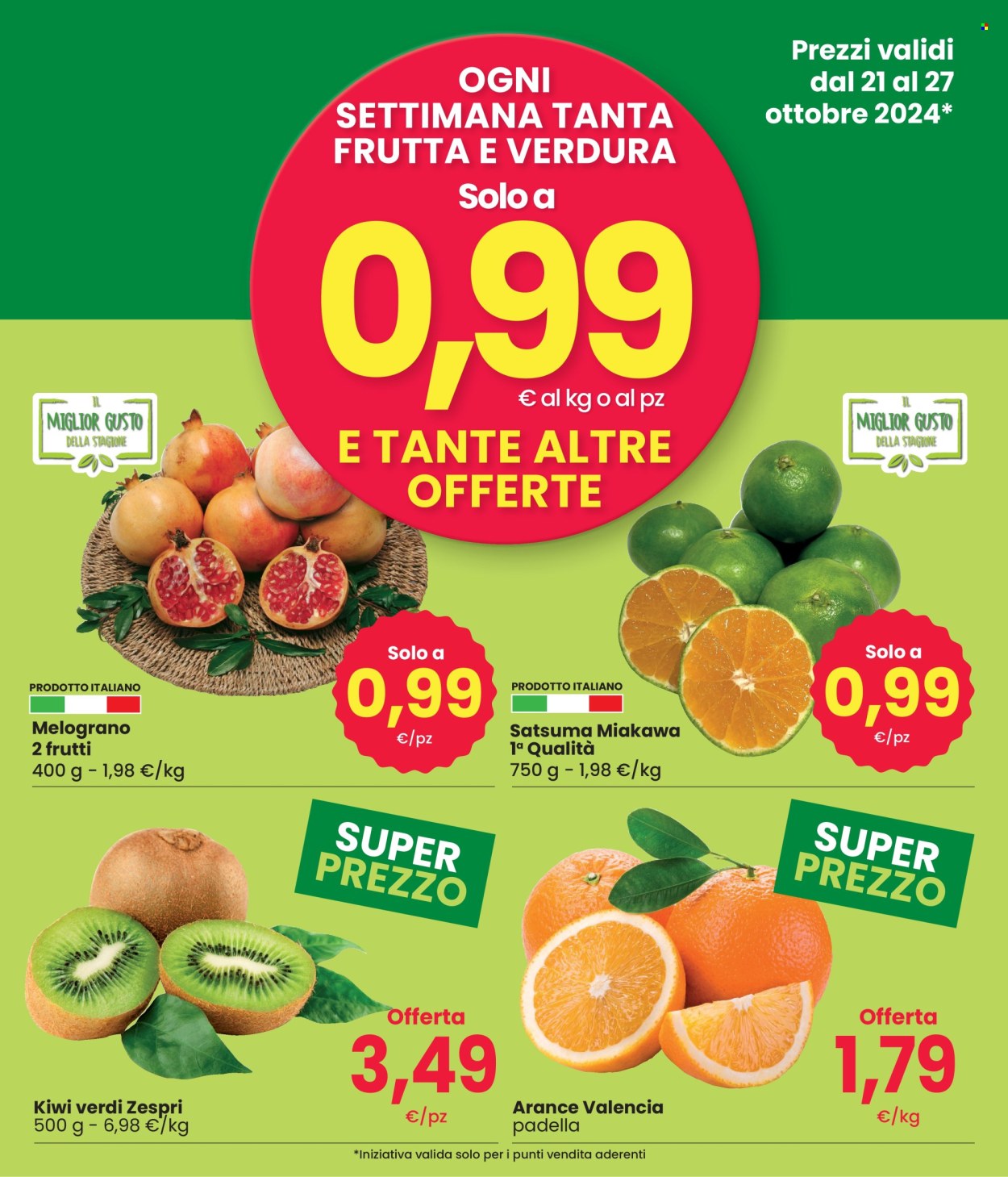 Volantino Eurospar - 21/10/2024 - 27/10/2024. Pagina 2