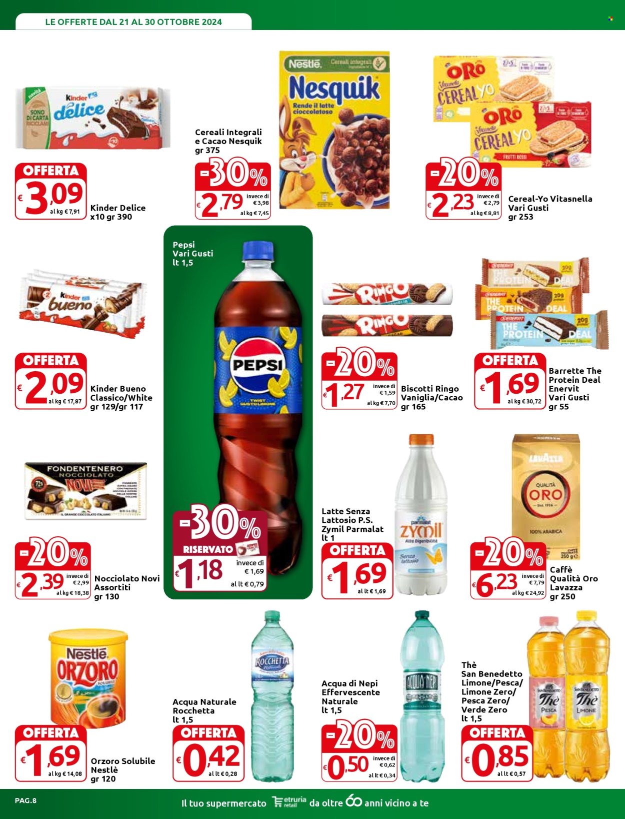 Volantino Carrefour - 21/10/2024 - 30/10/2024. Pagina 8