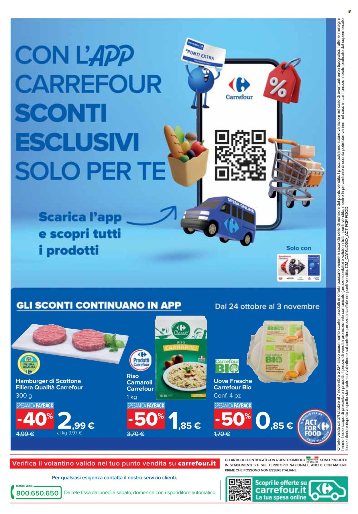 Volantino Carrefour - 24/10/2024 - 7/11/2024. Pagina 12