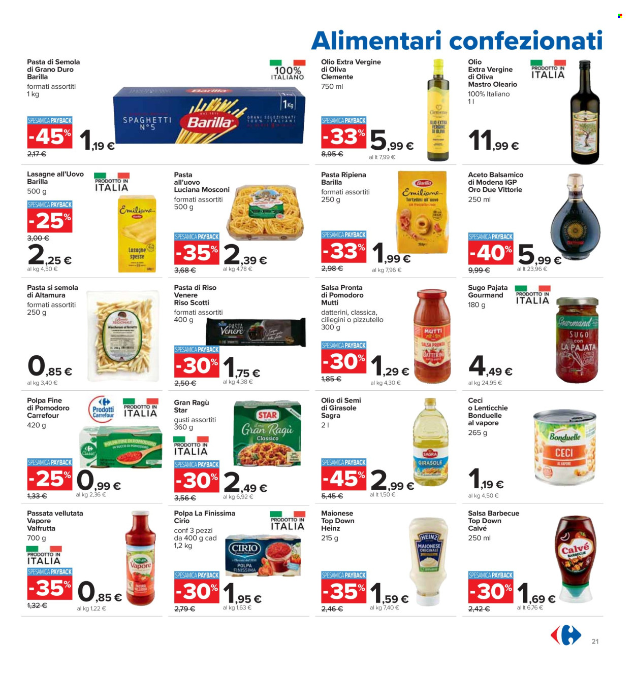 Volantino Carrefour - 24/10/2024 - 7/11/2024. Pagina 21