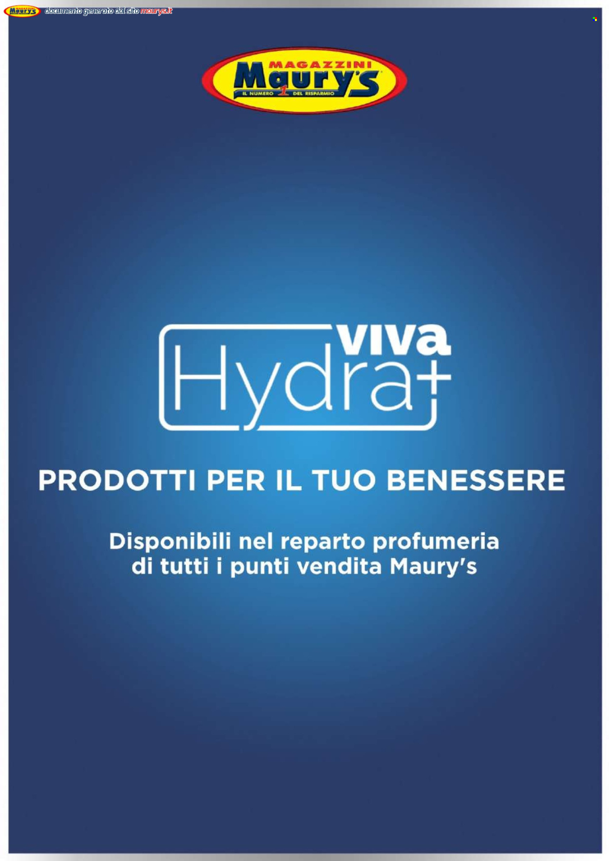Volantino Maury's. Pagina 13