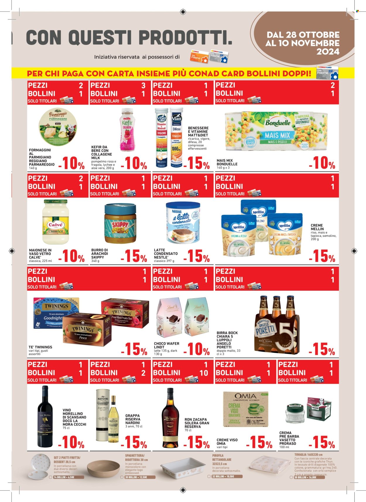 Volantino Conad - 28/10/2024 - 10/11/2024. Pagina 3