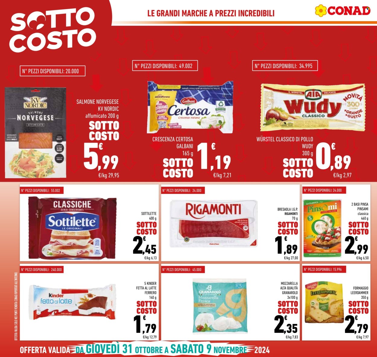 Volantino Conad - 31/10/2024 - 12/11/2024. Pagina 2