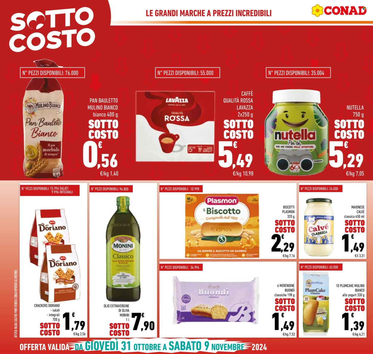 Volantino Conad - 31/10/2024 - 12/11/2024. Pagina 4