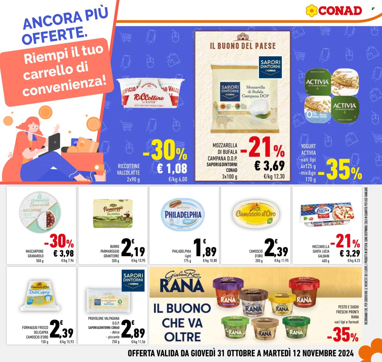 Volantino Conad - 31/10/2024 - 12/11/2024. Pagina 13