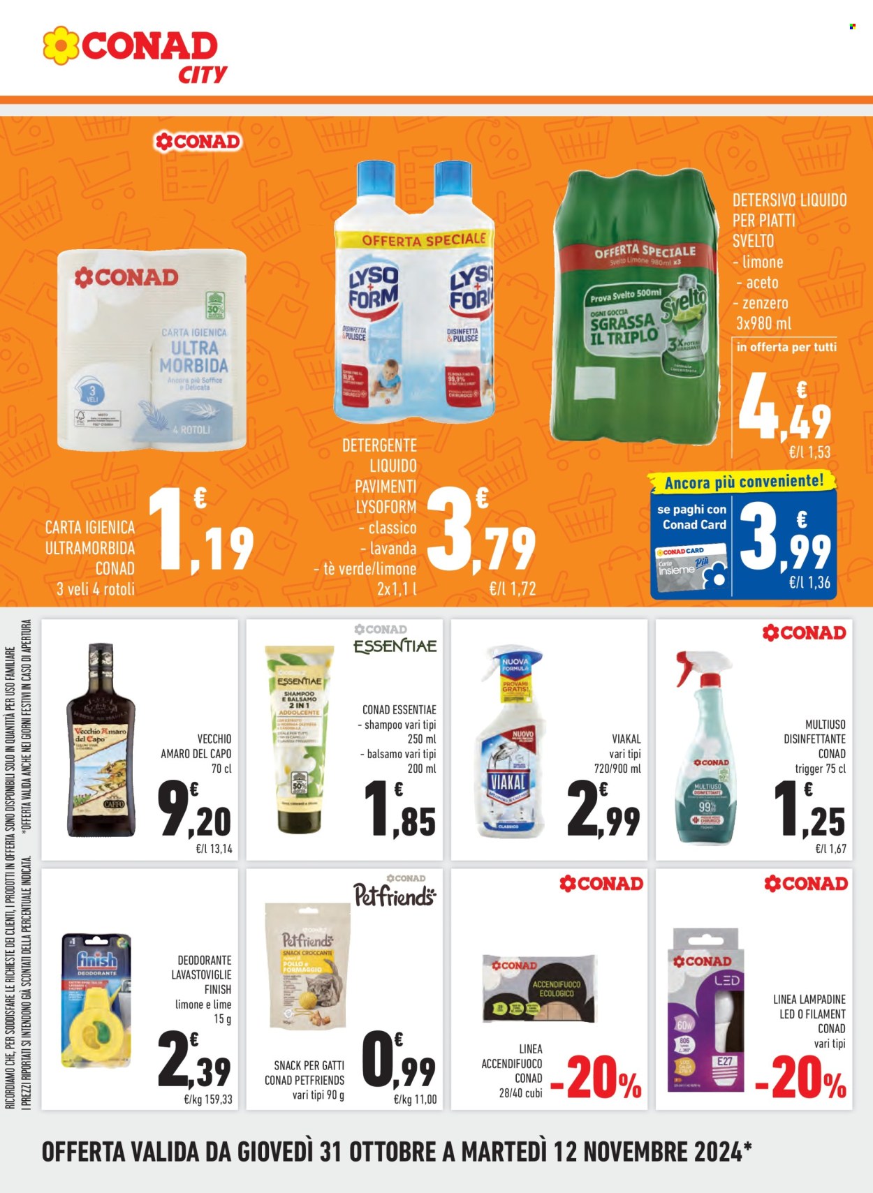 Volantino Conad - 31/10/2024 - 12/11/2024. Pagina 12