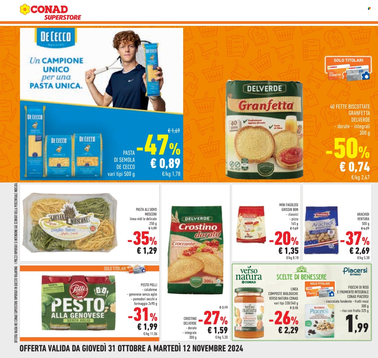 Volantino Conad Superstore - 31/10/2024 - 12/11/2024. Pagina 12