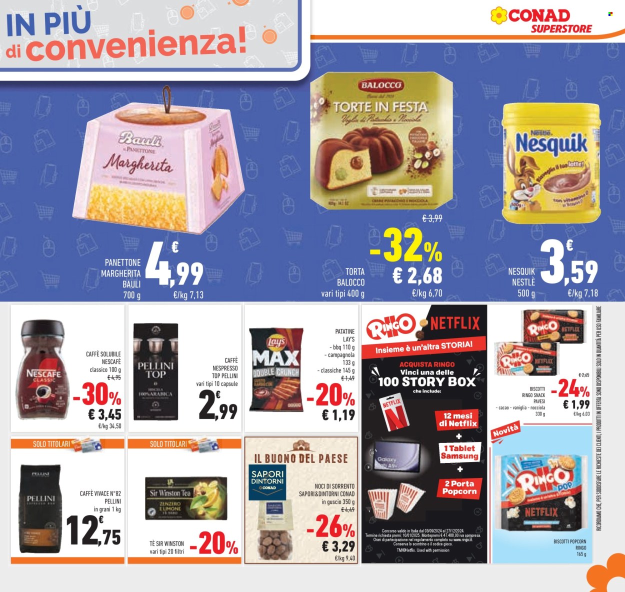 Volantino Conad Superstore - 31/10/2024 - 12/11/2024. Pagina 1