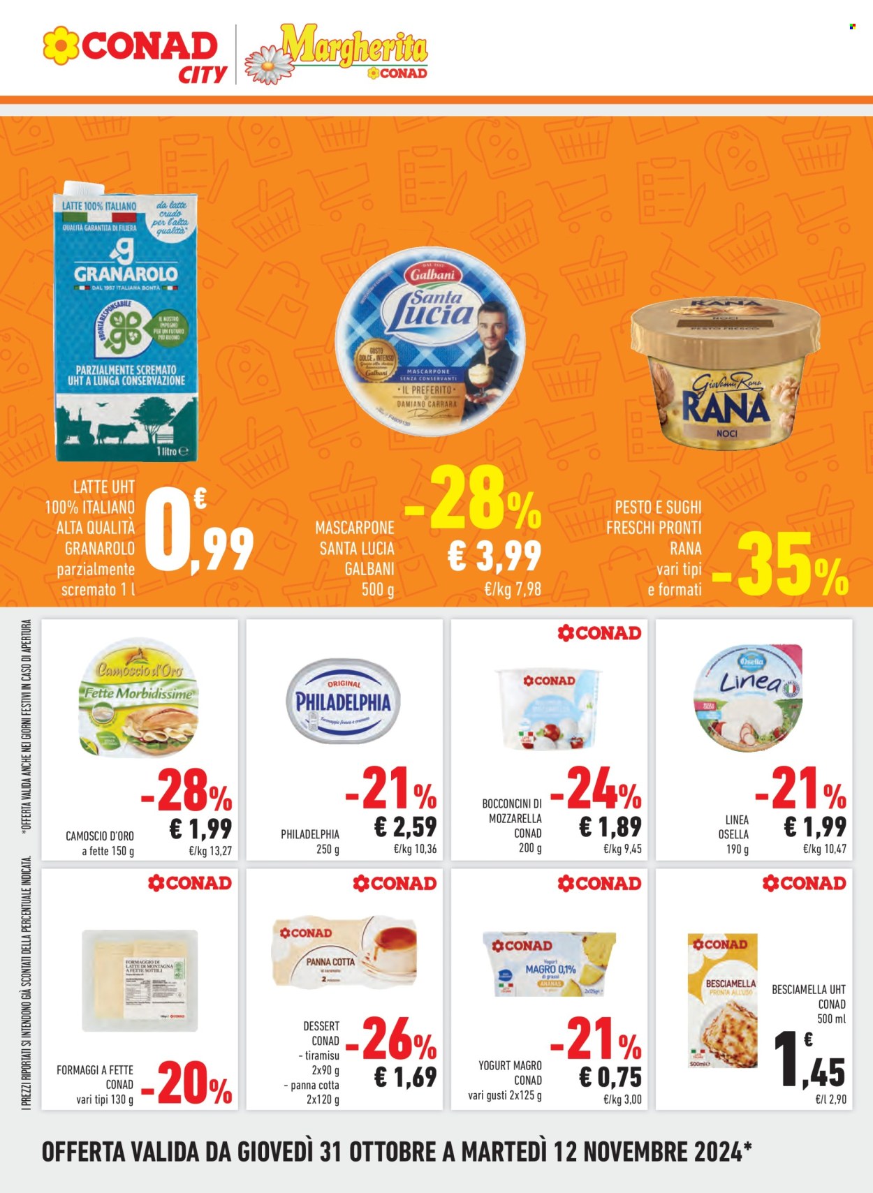 Volantino Margherita Conad - 31/10/2024 - 12/11/2024. Pagina 6