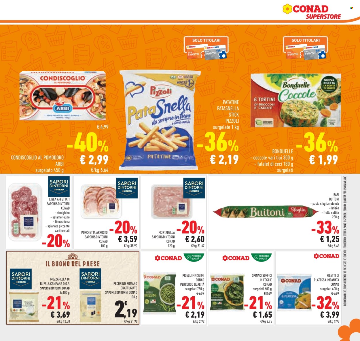 Volantino Conad Superstore - 31/10/2024 - 12/11/2024. Pagina 1