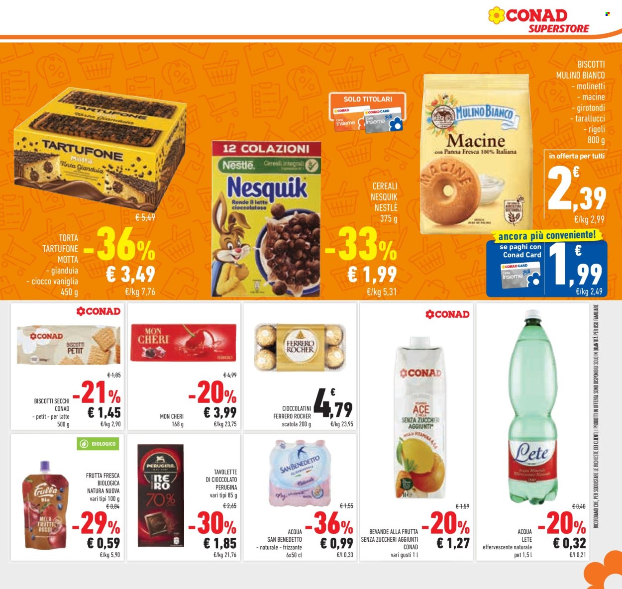 Volantino Conad Superstore - 31/10/2024 - 12/11/2024. Pagina 1