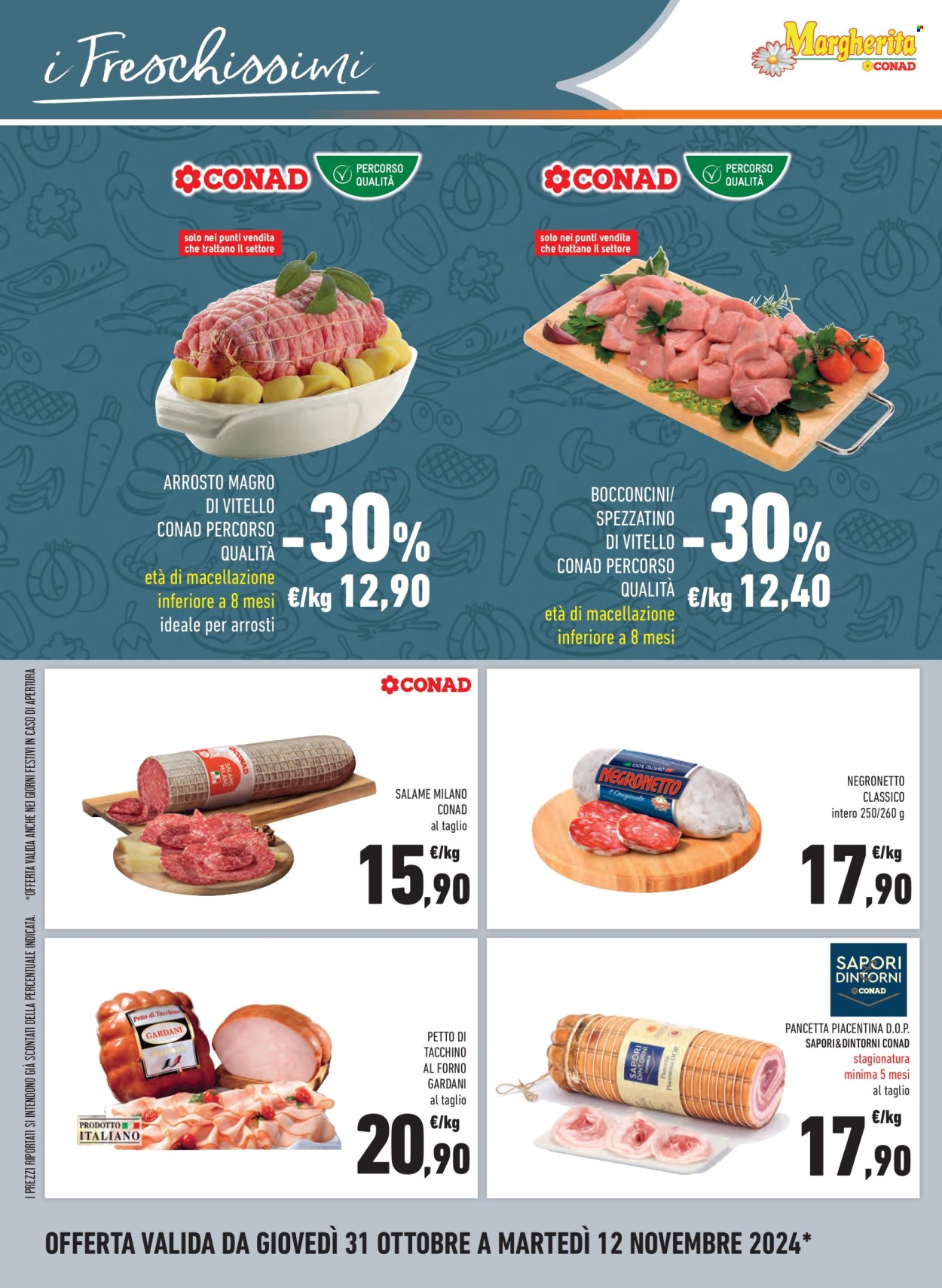 Volantino Margherita Conad - 31/10/2024 - 12/11/2024. Pagina 16