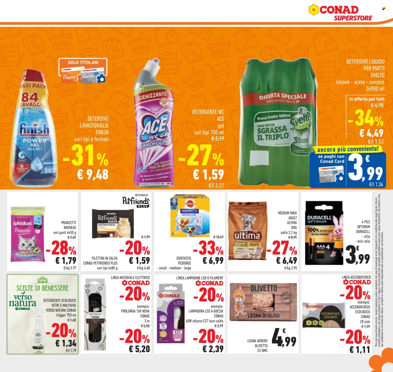 Volantino Conad Superstore - 31/10/2024 - 12/11/2024. Pagina 1