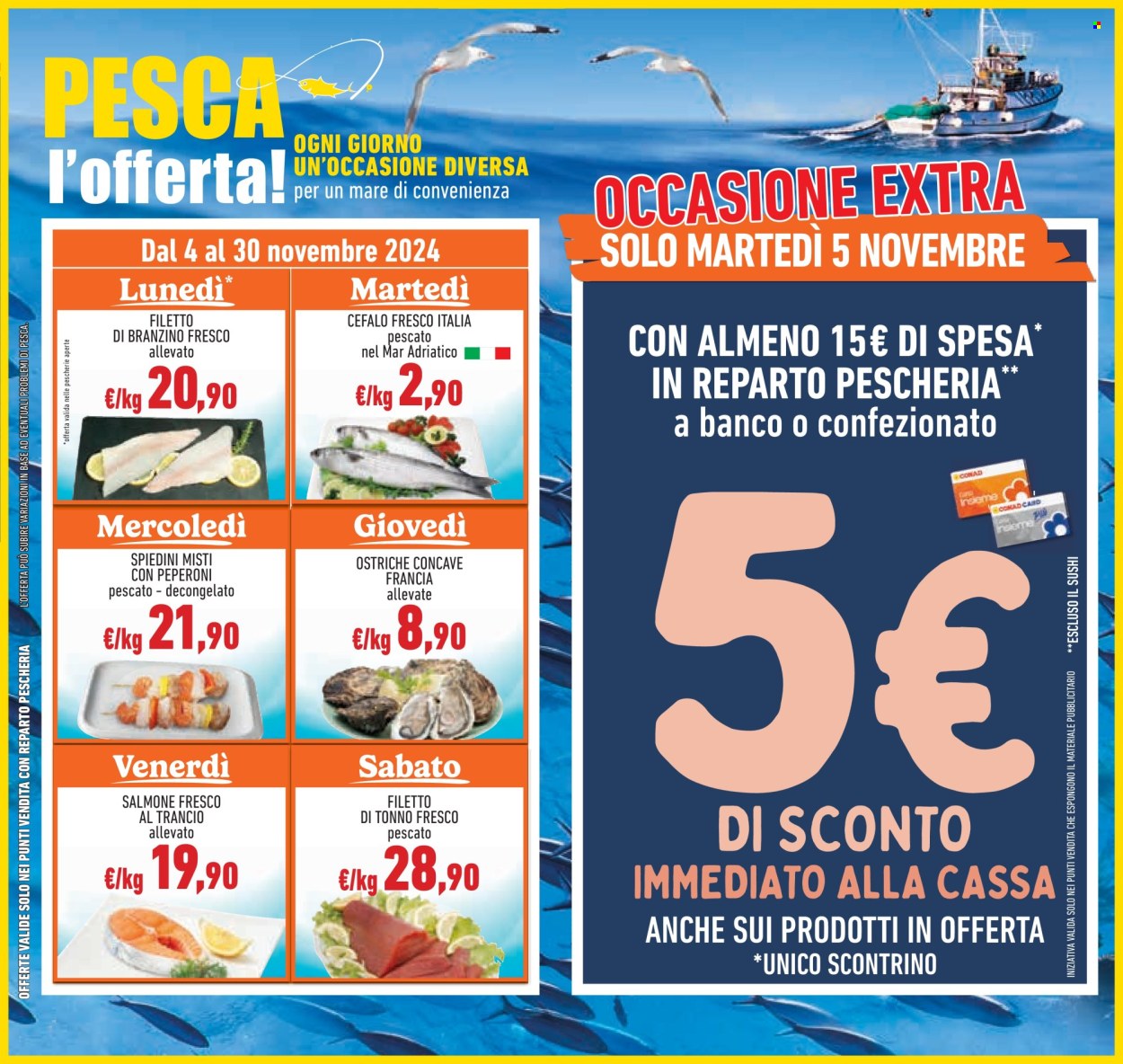 Volantino Conad Superstore - 31/10/2024 - 12/11/2024. Pagina 1