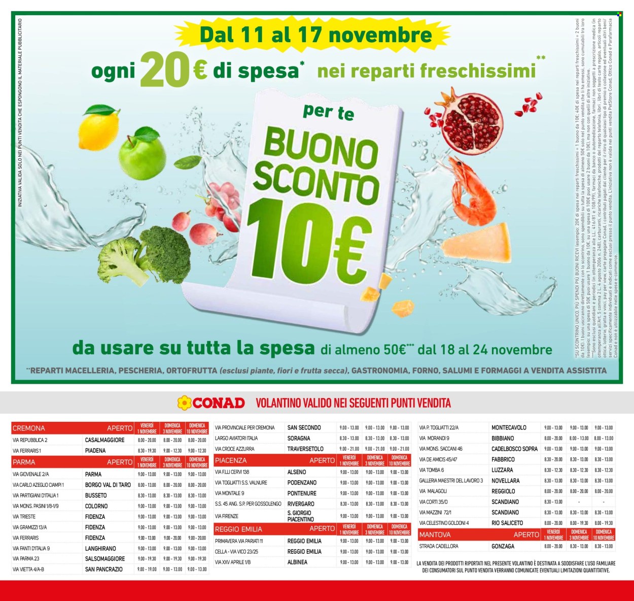 Volantino Conad - 31/10/2024 - 12/11/2024. Pagina 36