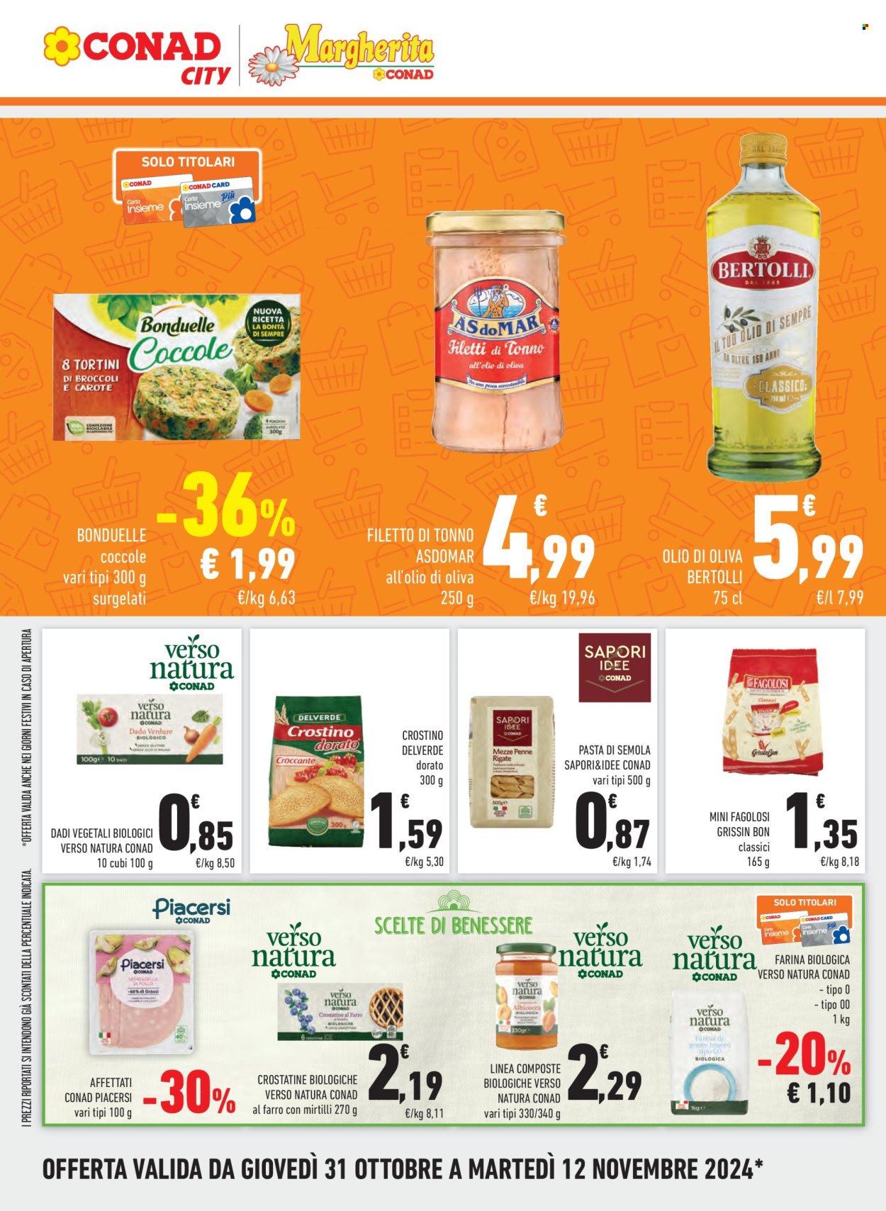 Volantino Margherita Conad - 31/10/2024 - 12/11/2024. Pagina 8