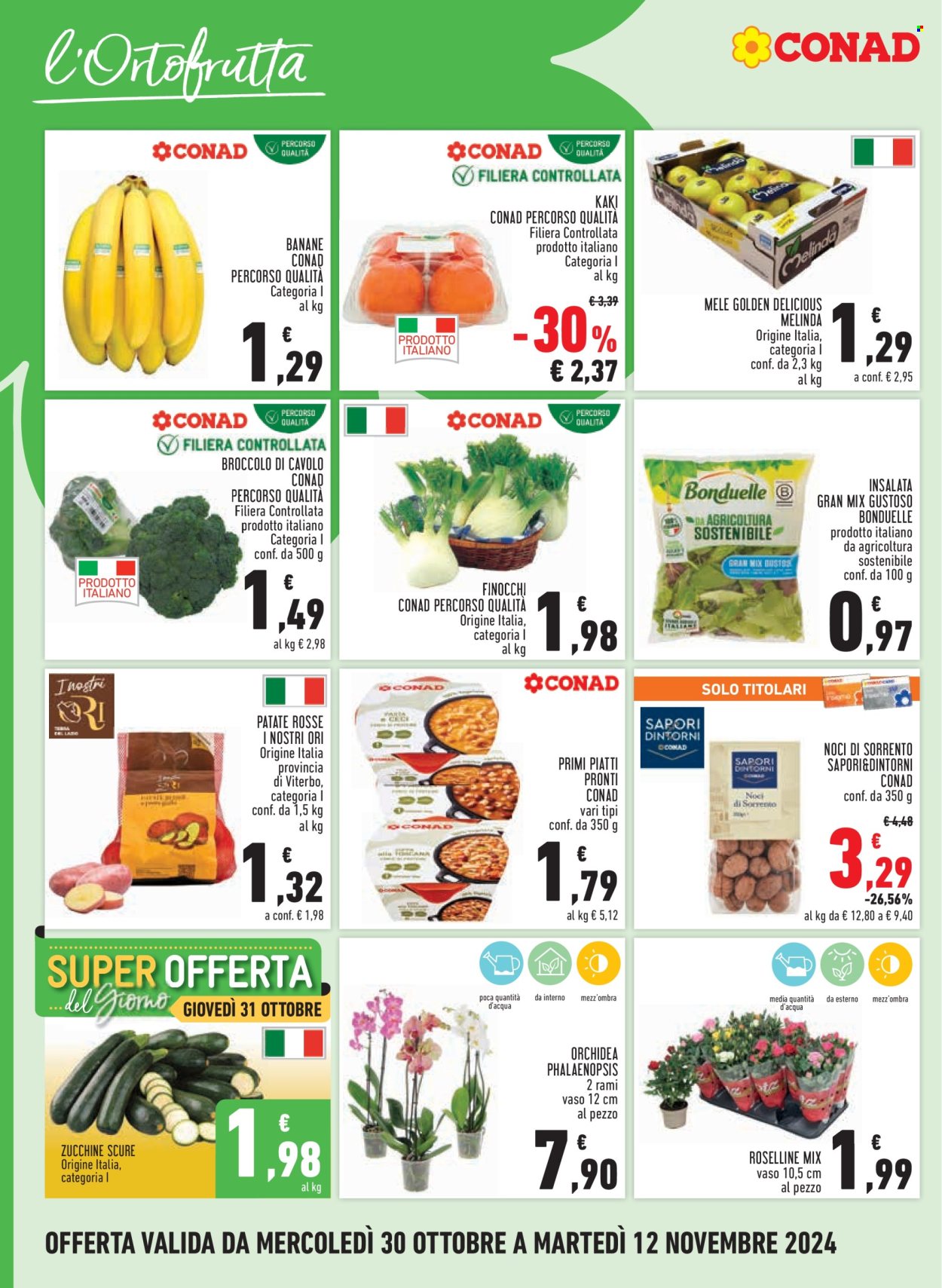 Volantino Margherita Conad - 30/10/2024 - 12/11/2024. Pagina 4