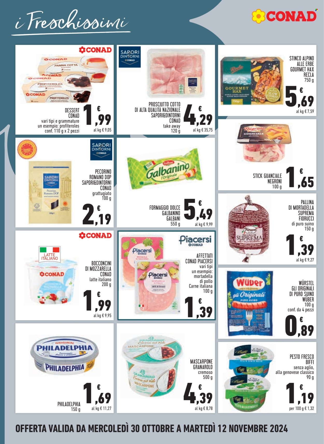 Volantino Margherita Conad - 30/10/2024 - 12/11/2024. Pagina 8