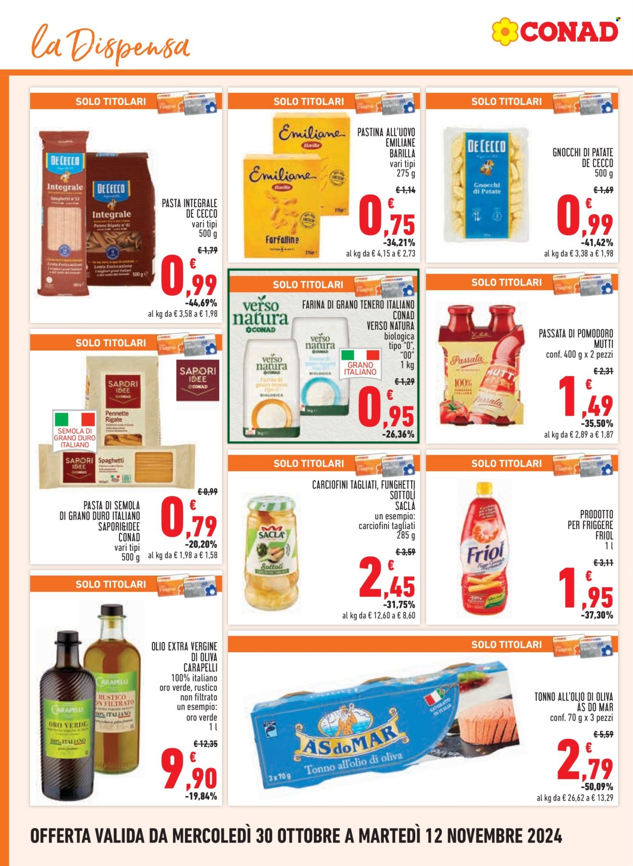 Volantino Margherita Conad - 30/10/2024 - 12/11/2024. Pagina 10