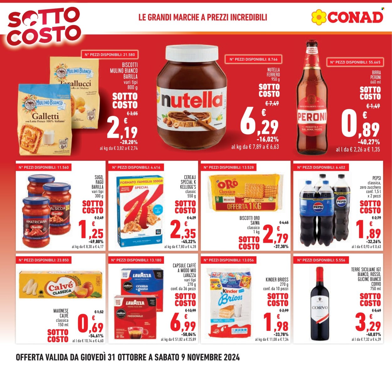 Volantino Conad - 31/10/2024 - 13/11/2024. Pagina 8