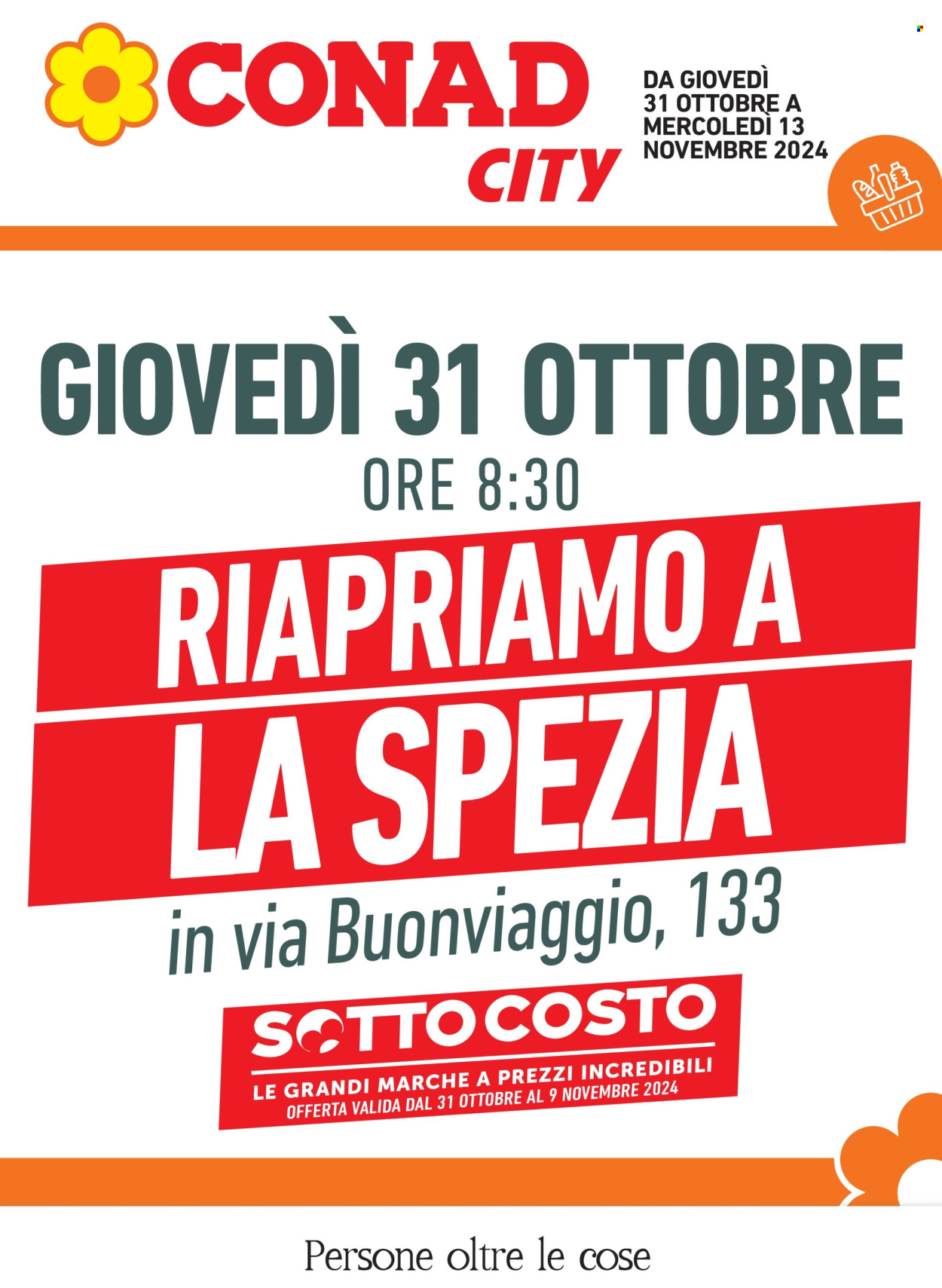 Volantino Conad City - 31/10/2024 - 13/11/2024. Pagina 1