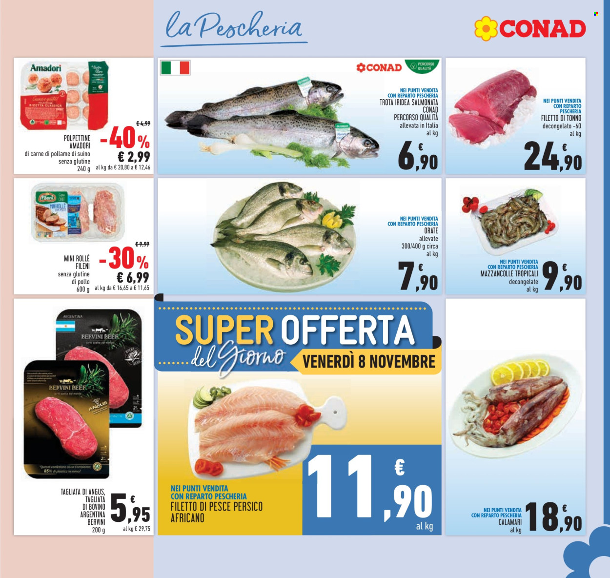 Volantino Conad - 31/10/2024 - 9/11/2024. Pagina 7