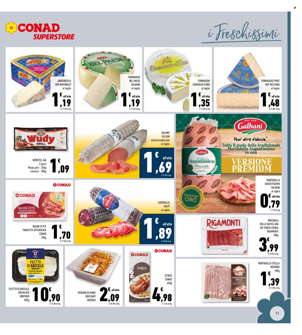 Volantino Conad Superstore - 31/10/2024 - 9/11/2024. Pagina 11