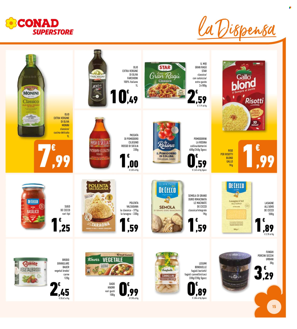 Volantino Conad Superstore - 31/10/2024 - 9/11/2024. Pagina 15