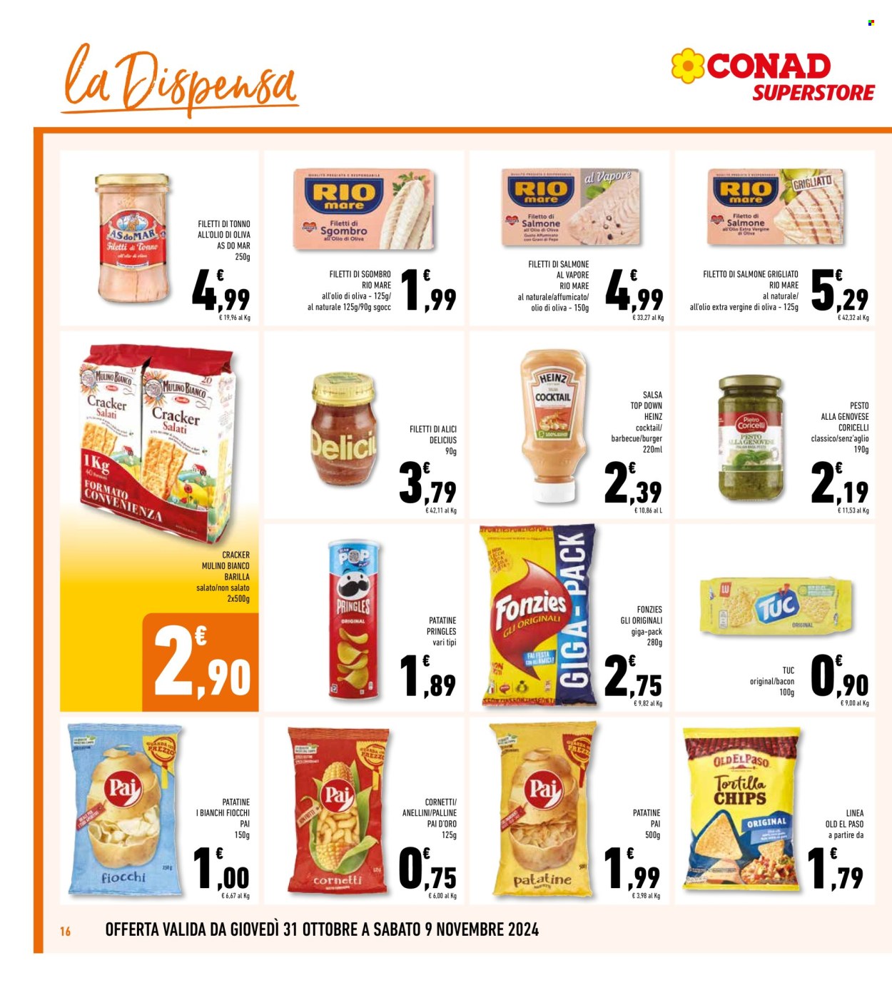 Volantino Conad Superstore - 31/10/2024 - 9/11/2024. Pagina 16