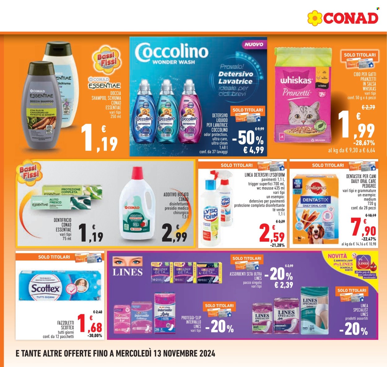 Volantino Conad - 31/10/2024 - 9/11/2024. Pagina 20