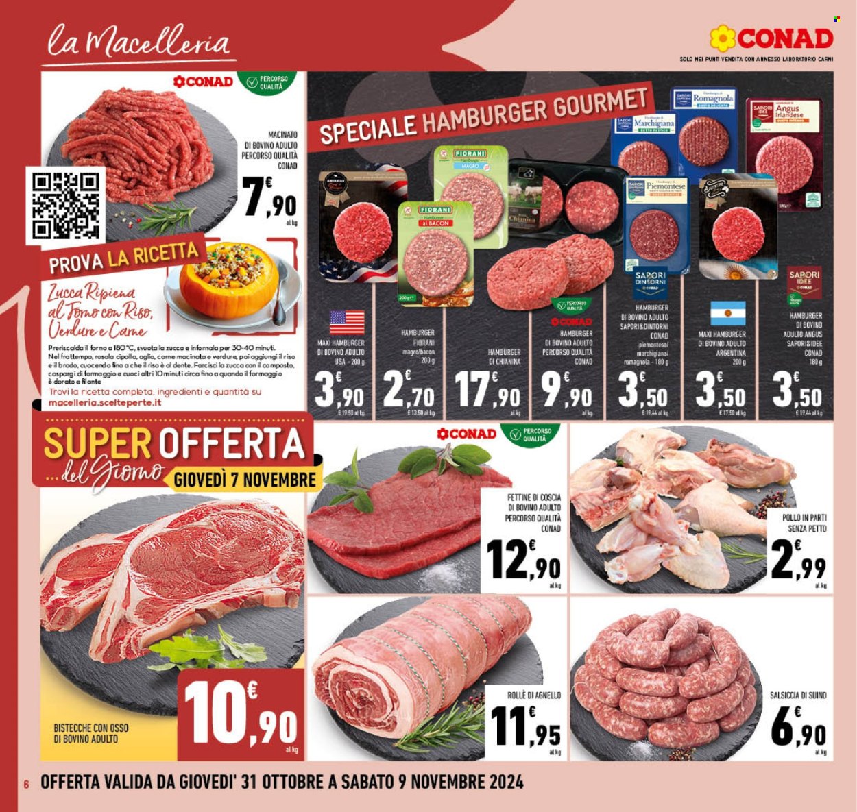 Volantino Conad - 31/10/2024 - 9/11/2024. Pagina 6