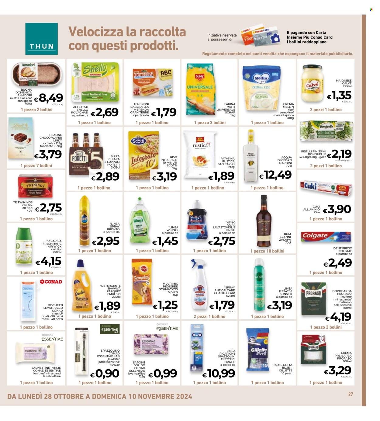 Volantino Conad Superstore - 31/10/2024 - 9/11/2024. Pagina 27