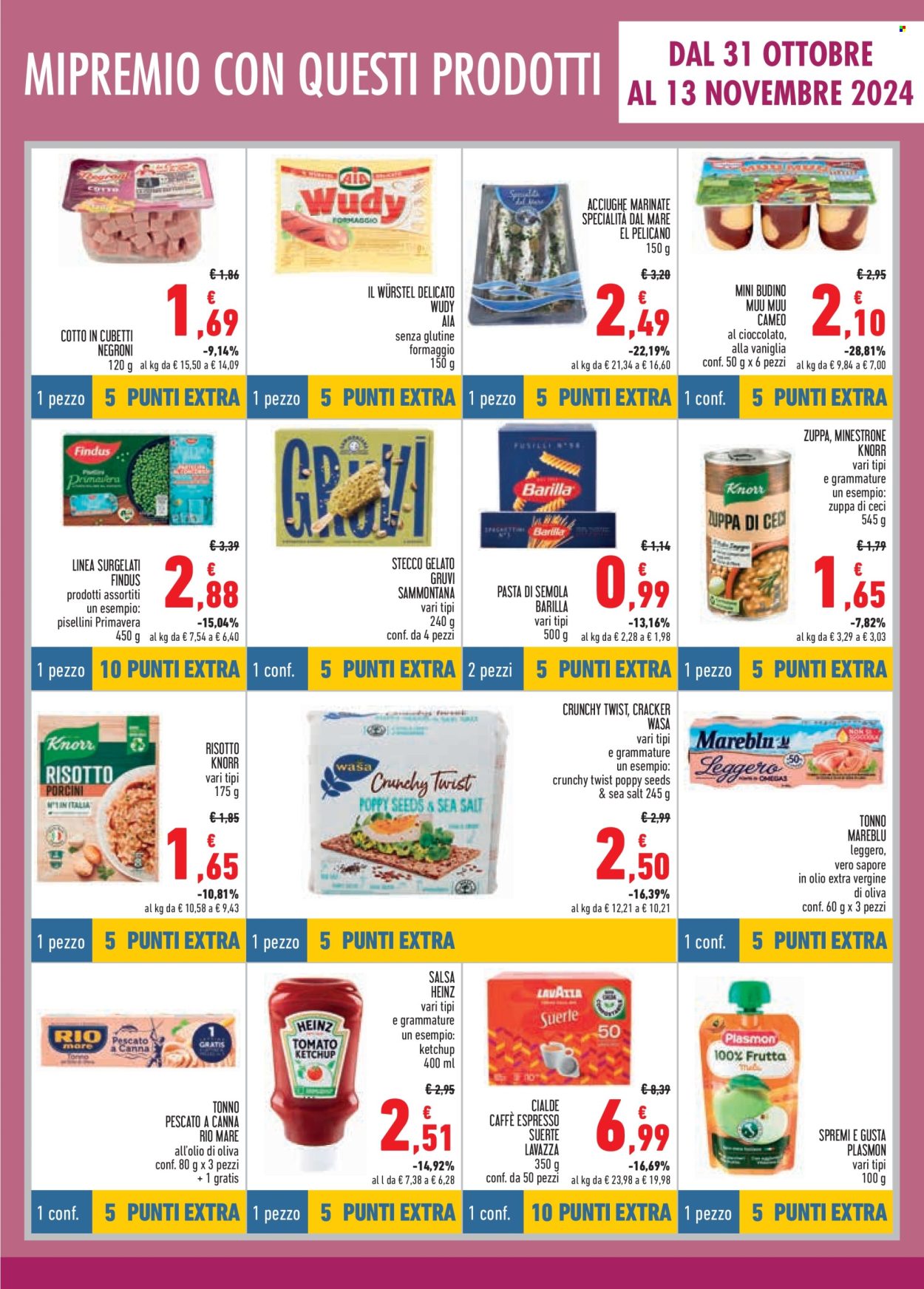 Volantino Conad - 31/10/2024 - 27/11/2024. Pagina 1