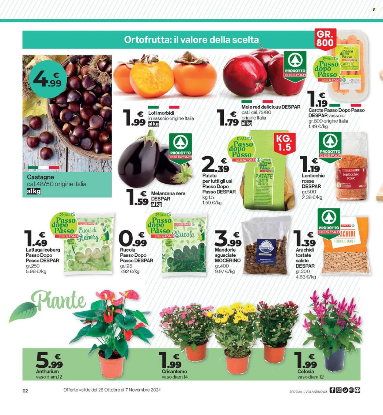 Volantino Eurospar - 28/10/2024 - 7/11/2024. Pagina 2