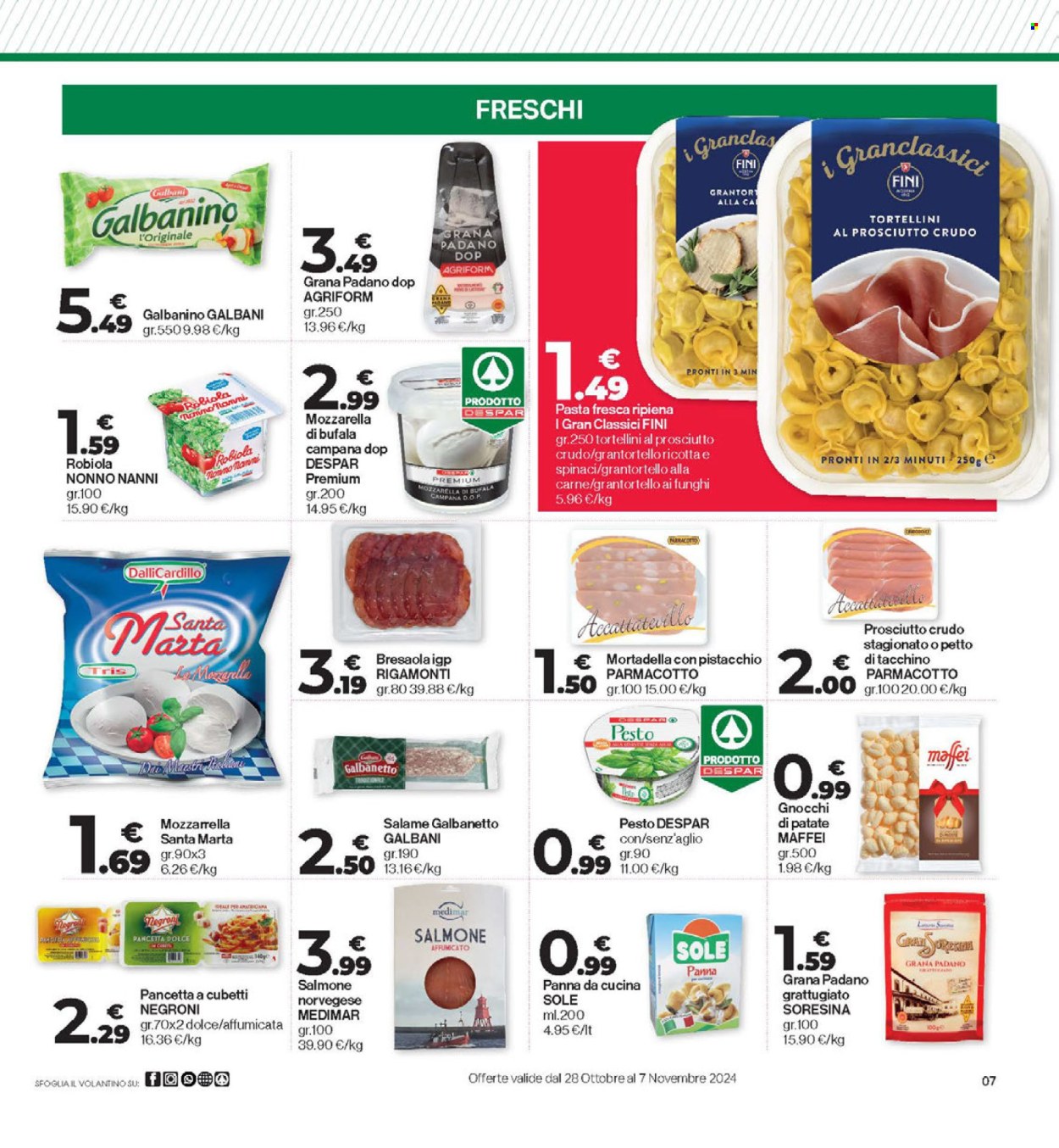 Volantino Eurospar - 28/10/2024 - 7/11/2024. Pagina 7