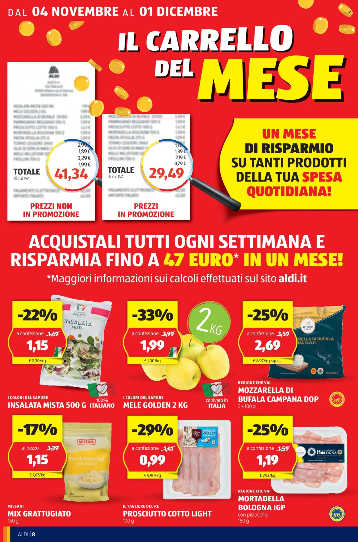 Volantino Aldi - 4/11/2024 - 10/11/2024. Pagina 8